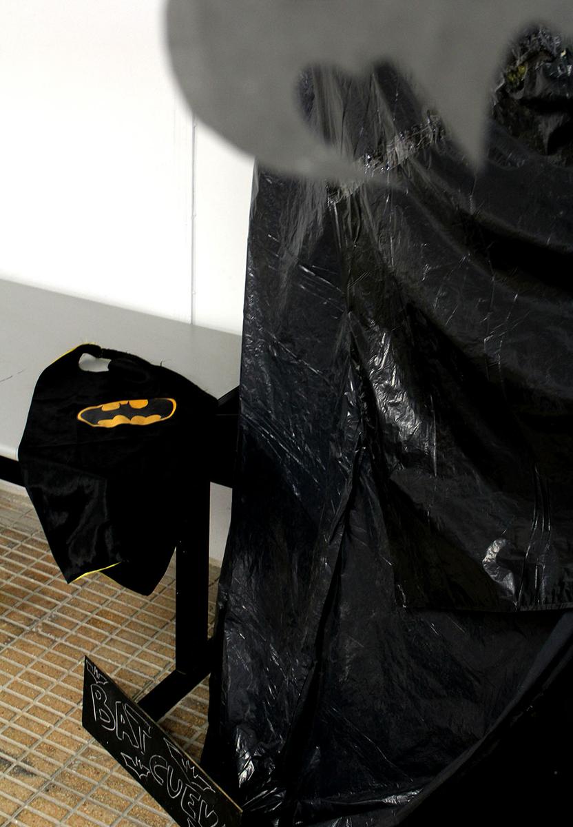 cumpleaños infantil de batman con la batcueva