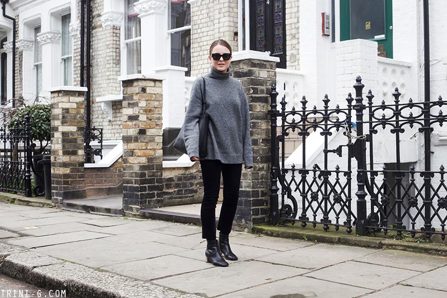 Trini |The Row bag Balenciaga turtleneck