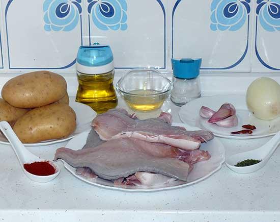 Dorada con patatas 