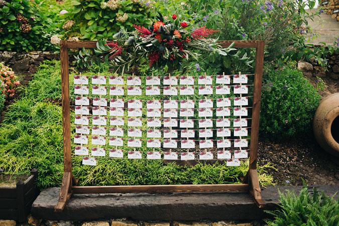 Una boda rustica y sofisticada