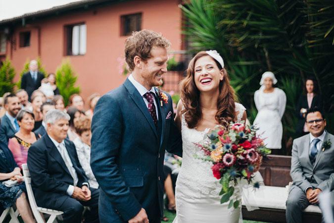 Una boda rustica y sofisticada