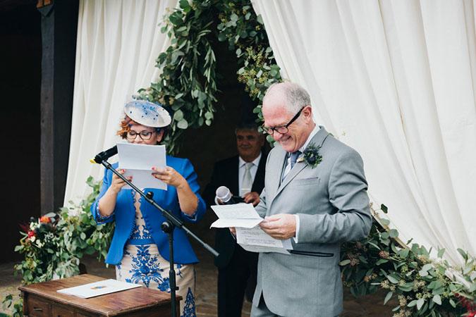 Una boda rustica y sofisticada