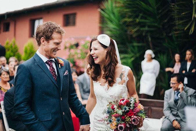 Una boda rustica y sofisticada