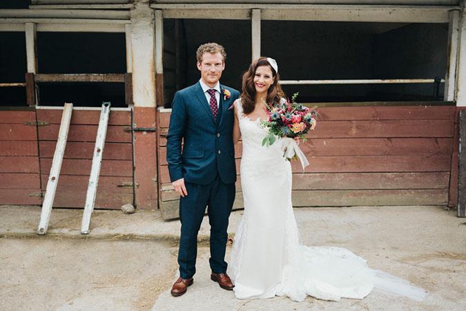 Una boda rustica y sofisticada