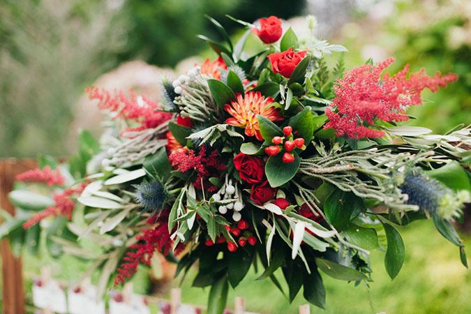 Una boda rustica y sofisticada