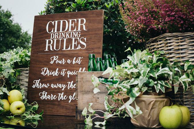 Una boda rustica y sofisticada