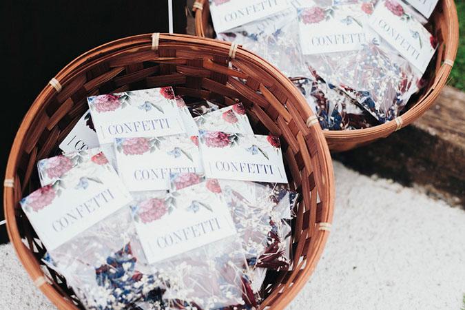 Una boda rustica y sofisticada