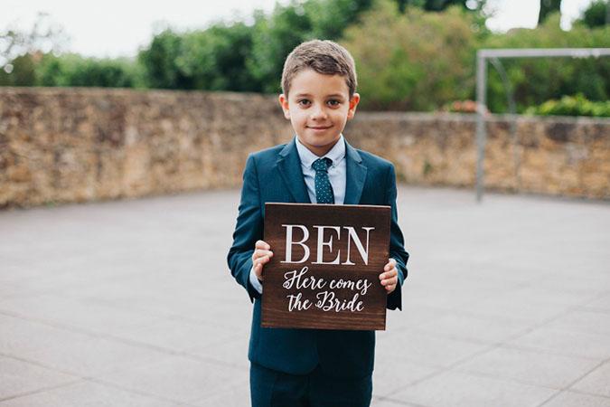 Una boda rustica y sofisticada