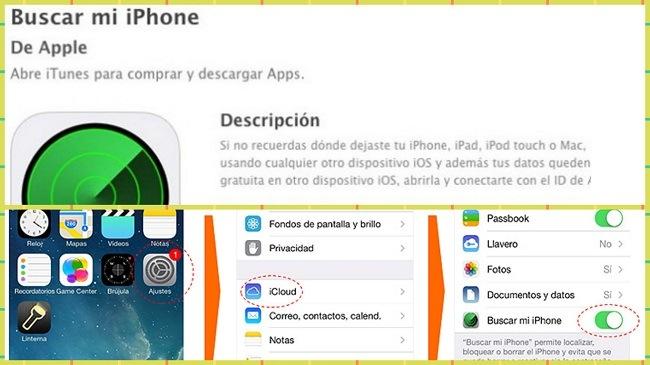 localizador de iphone