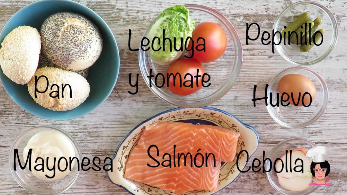 ingre hamburguesa salmon