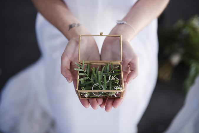Minimalist Organic Industrial Elopement