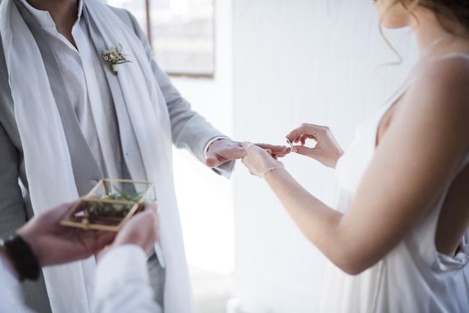 Minimalist Organic Industrial Elopement