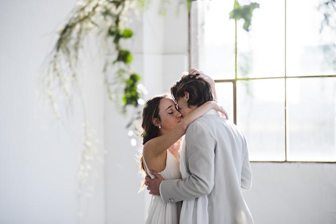 Minimalist Organic Industrial Elopement