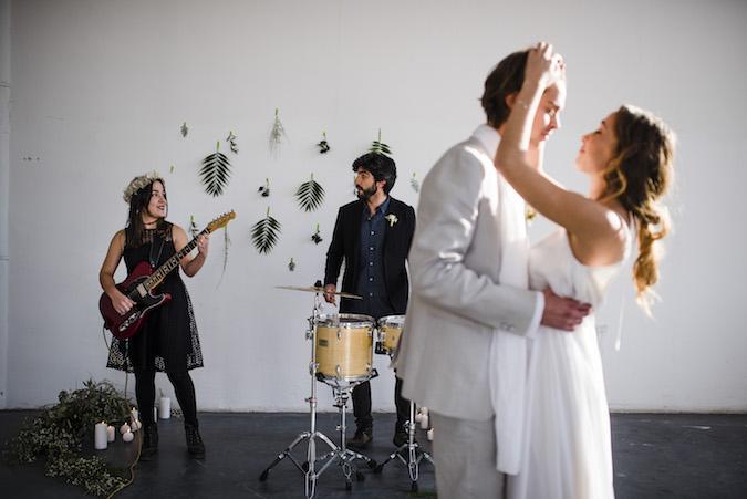 Minimalist Organic Industrial Elopement