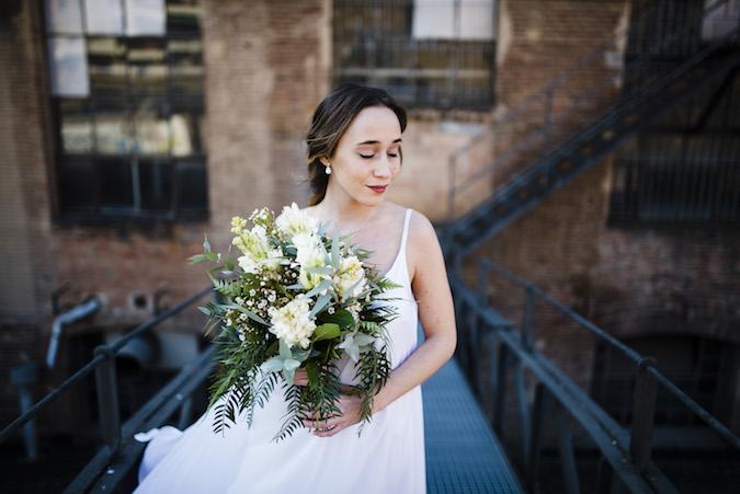 Minimalist Organic Industrial Elopement