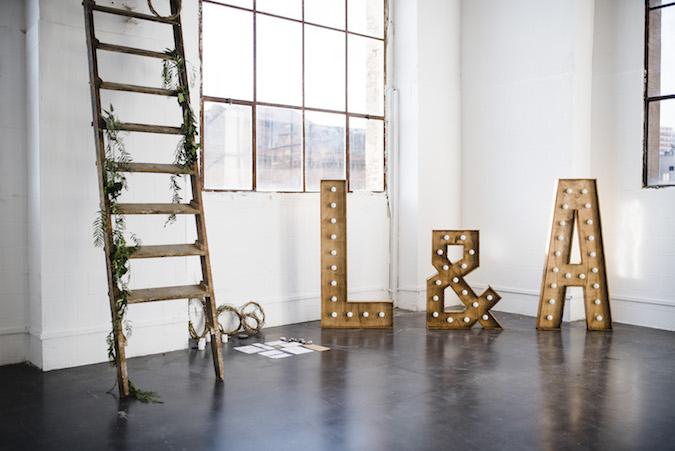 Minimalist Organic Industrial Elopement