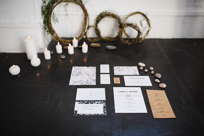 Minimalist Organic Industrial Elopement
