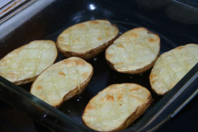 patatas con mojo verde