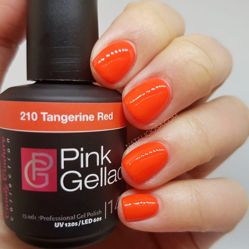Tangerine Red Pink Gellac Candy Couture 210