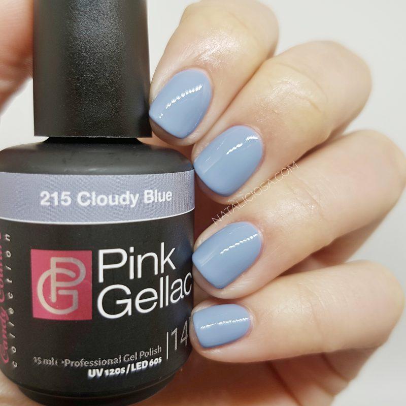 Swatches Cloudy Blue Pink Gellac Candy Couture
