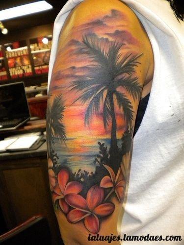 Tatuajes Inspirados en la Playa y el Mar