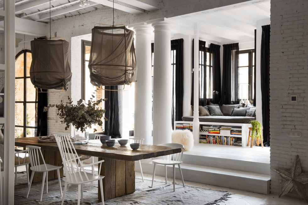 Las_claves_del_estilo_eco_chic_decoinspiración_decolook_vista_espacio_comedor