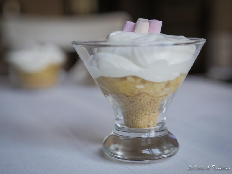 Postre express de plátano