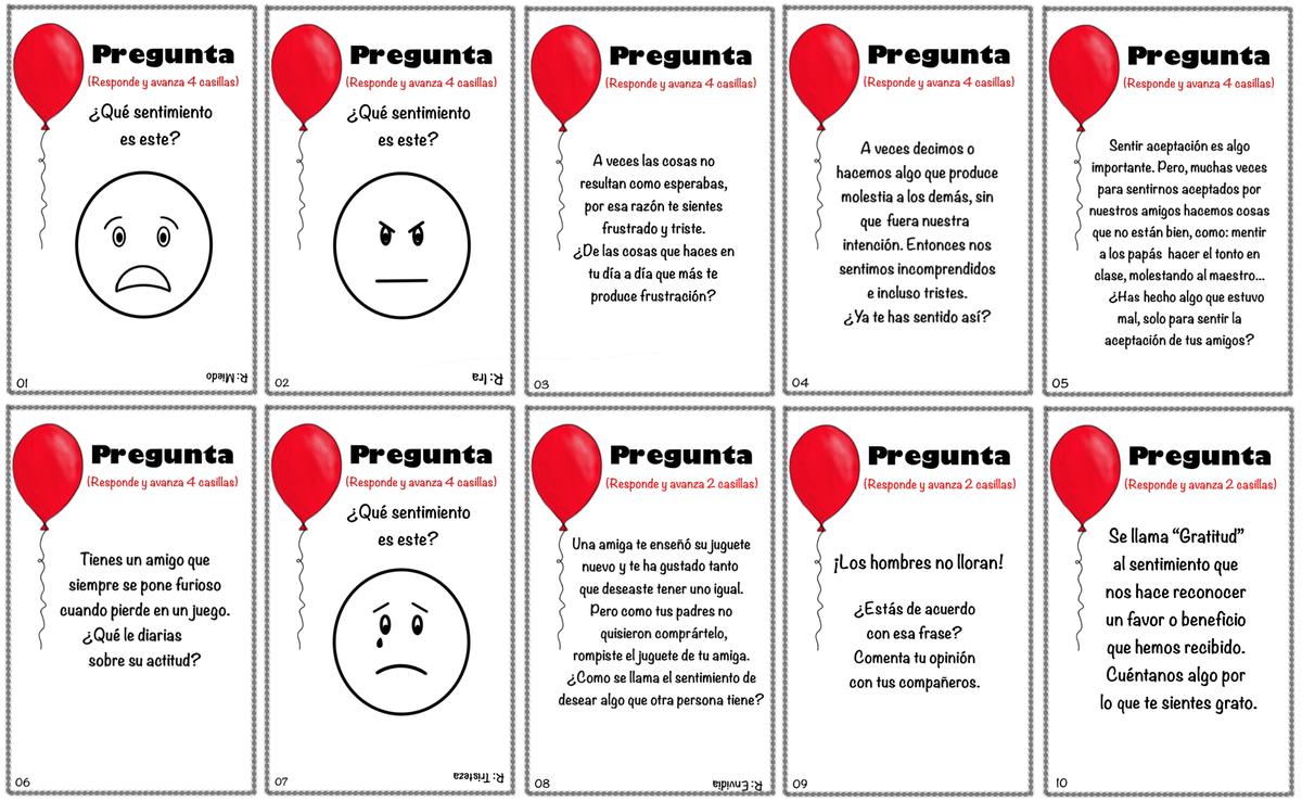 Cartas composición parchis de las emociones 1