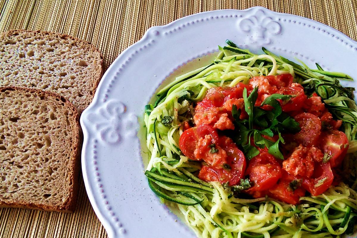 receta pasta calabacin