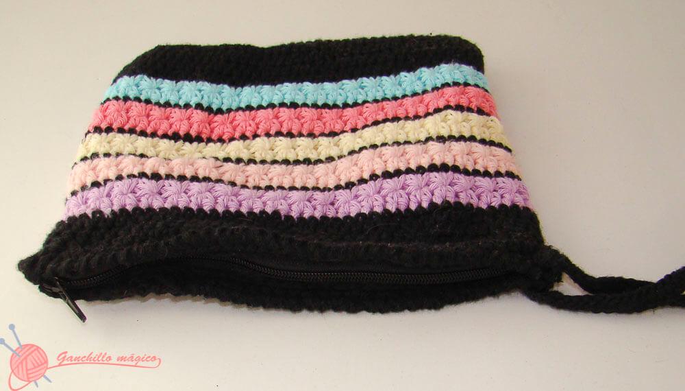Neceser Multicolor en Ganchillo Punto Manzanilla 1