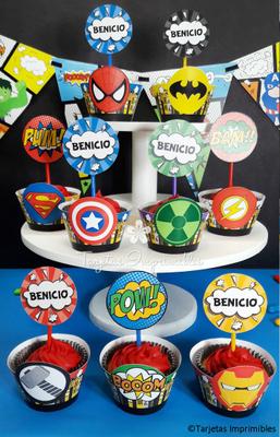 Superhero Printables  Fiesta de los vengadores, Super héroe, Fiesta de  cumpleaños del súperhéroe
