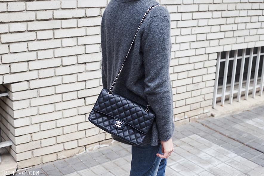 Trini | The Row sweater Acne Studios jeans Manolo Blahnik shoes