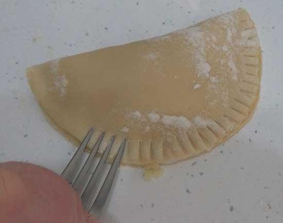 Empanadillas de queso y bacon