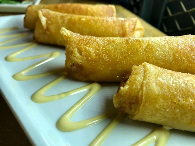 Rollitos crujientes de Capón Gallego