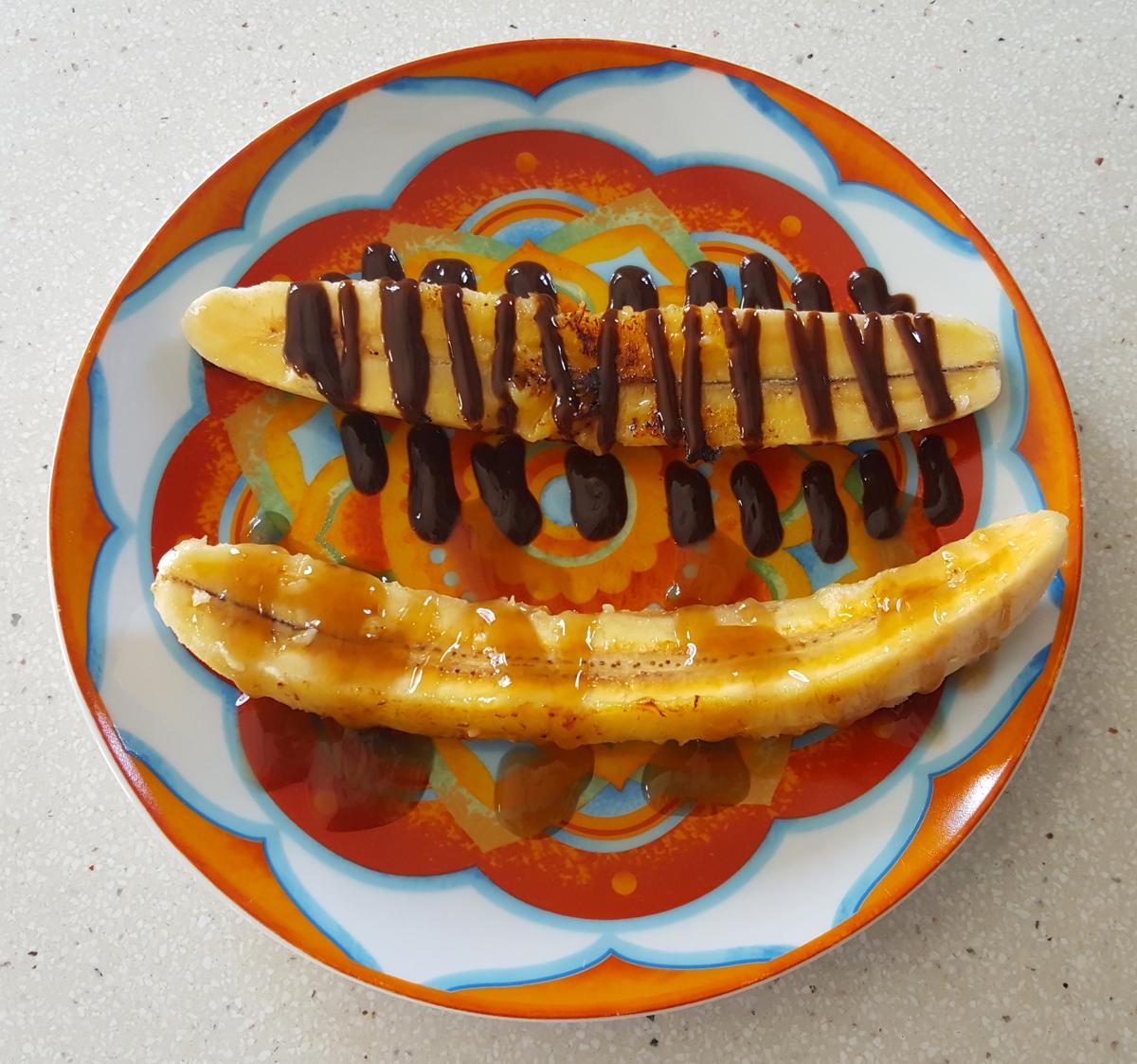 Platano a la plancha