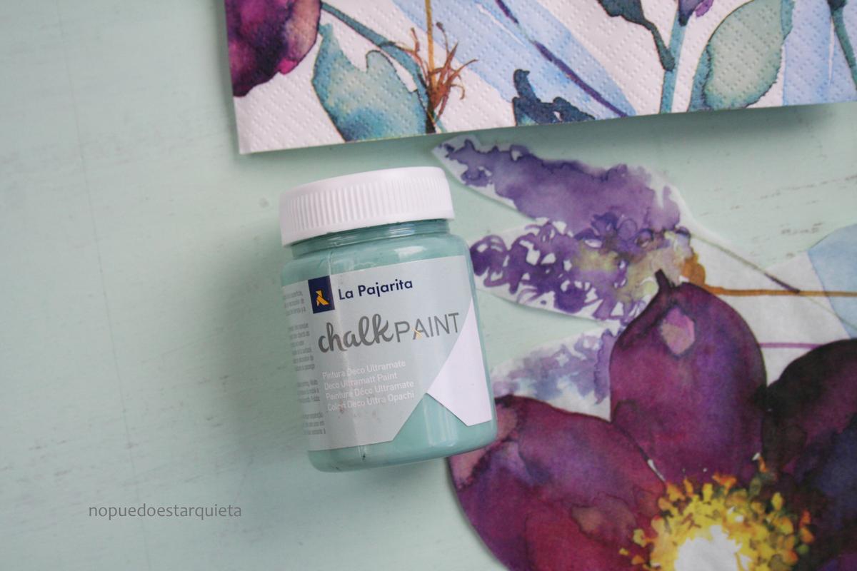 Lámpara REGOLIT IKEA decorada. DIY. Decoupage con servilleta.