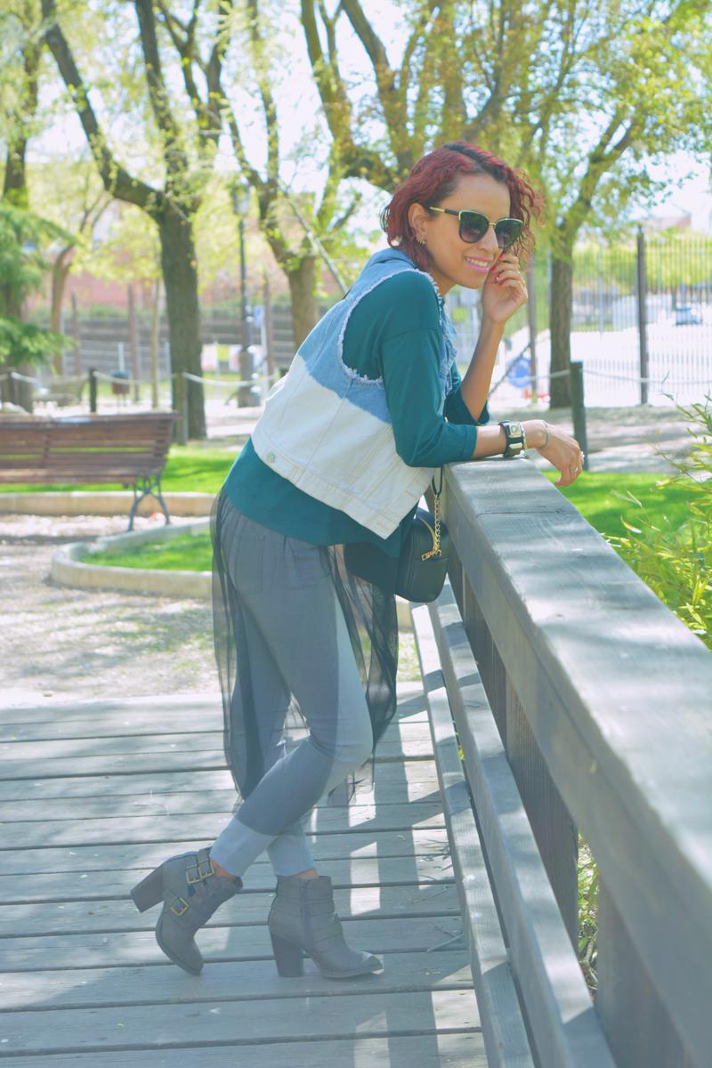 Look primavera con tul