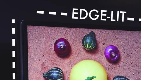edge lit led tv