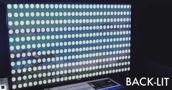 back lit led tv