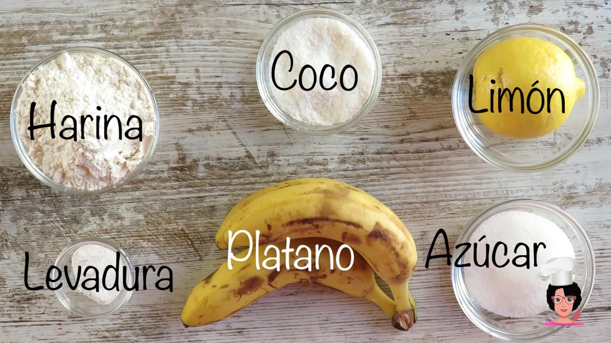 buñuelos platano y coco