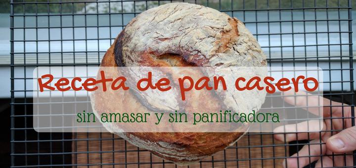 Receta de pan casero: sin amasar y sin panificadora | www.musafrugal.com