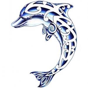 tatuaje delfin