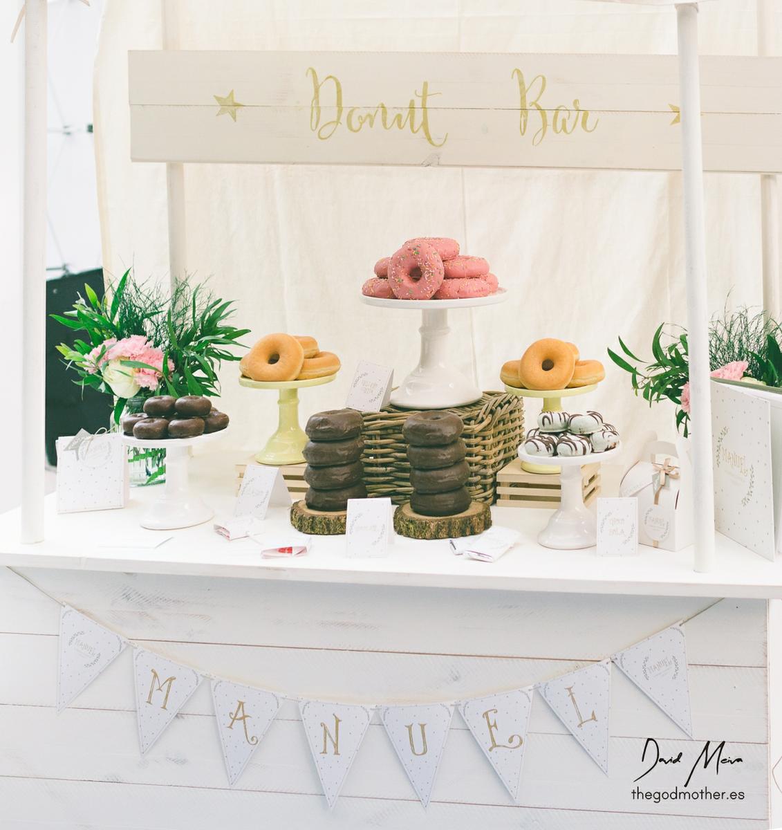 mesa donuts - donut bar - bodas - comuniones 1