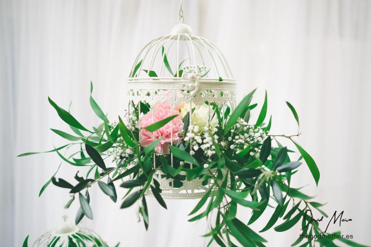 decoración con jaulas para bodas