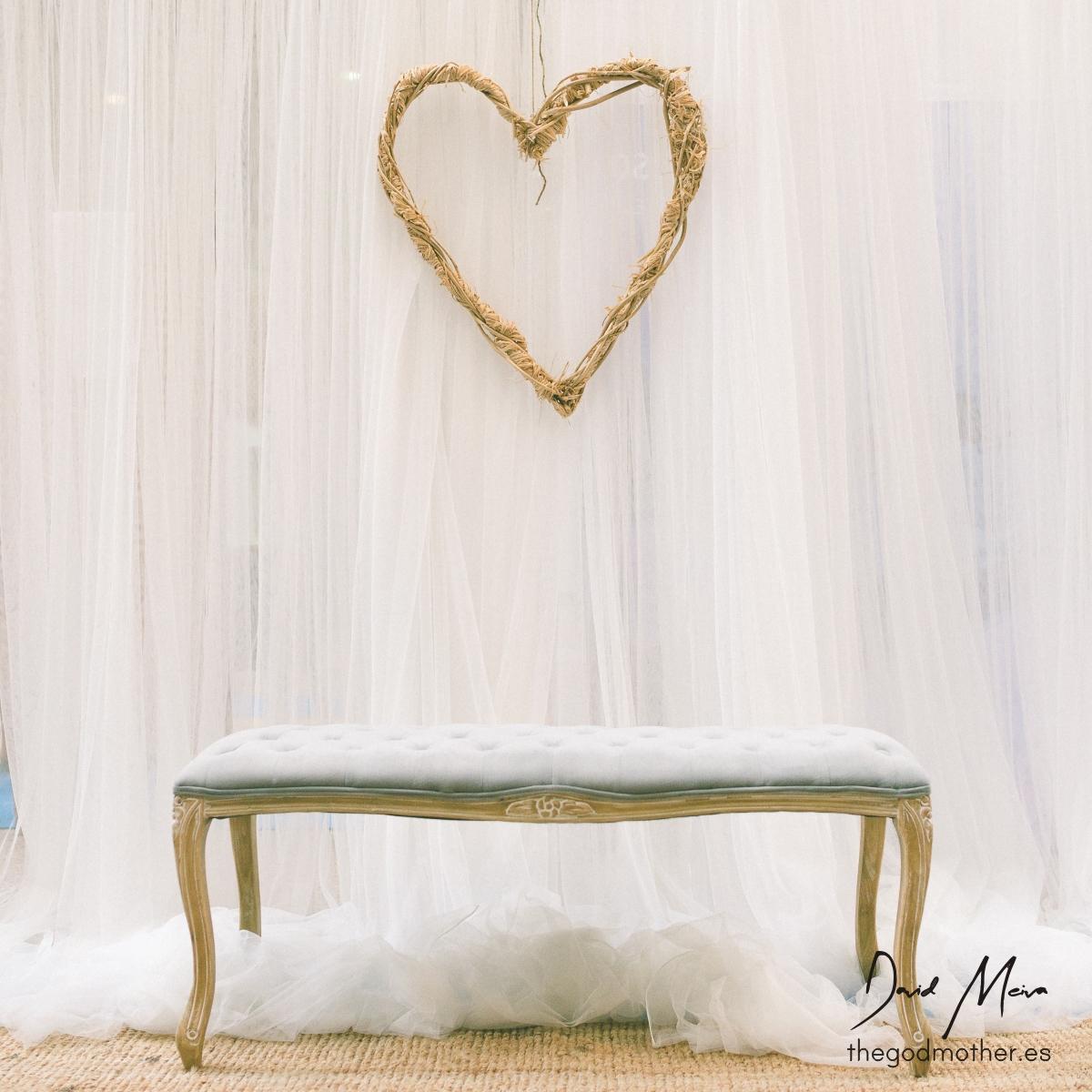 photocall boda corazón - photocall boda romántico - photocall ensueño