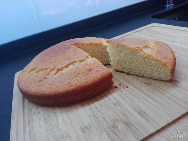 Bizcocho tradicional de yogur.