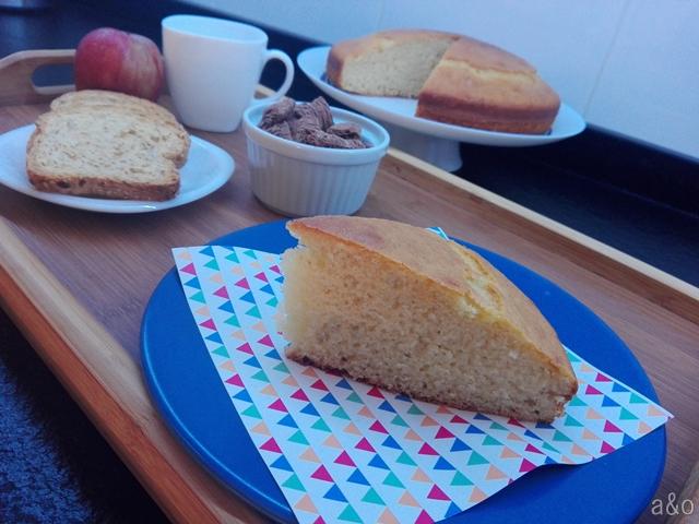 Bizcocho tradicional de yogur.