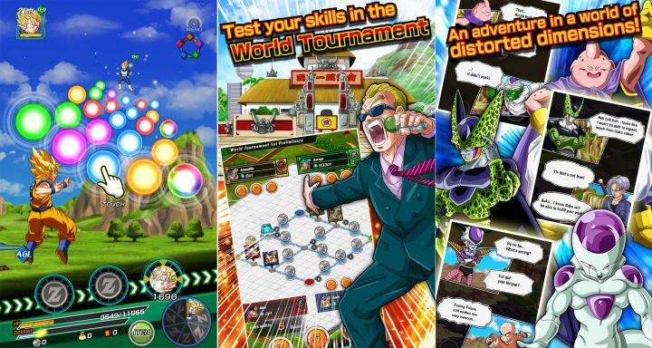 los mejores juegos o apks de Dragon Ball para teléfonos y tabletas Android: Dokkan Battle
