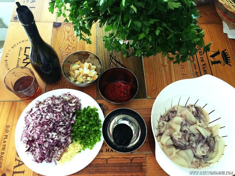 chipirones en su tinta