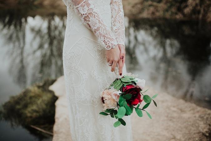 Un elopement con aires bohemios